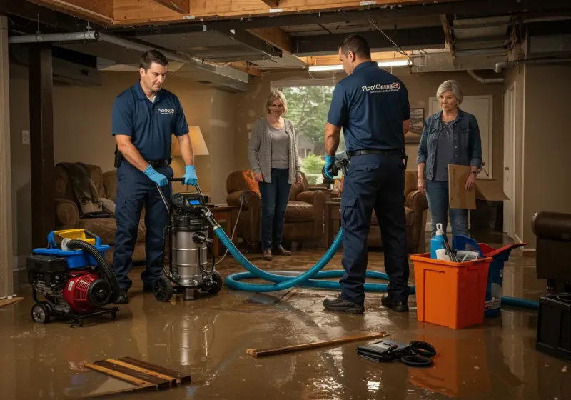 Basement Water Extraction and Removal Techniques process in Mount Olive, NC